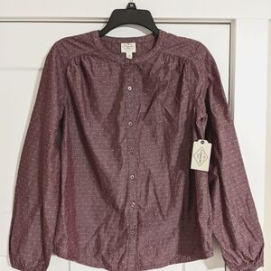 Deep Ruby Dobby Shirt